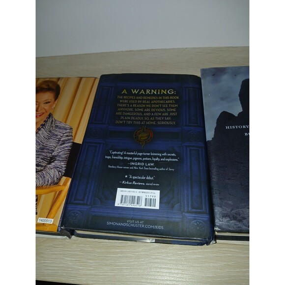 Lot of 4 Hardcover Books Dark Peril, Rapture, Blackthorn Key & Cinderella Murder - Picture 13 of 15